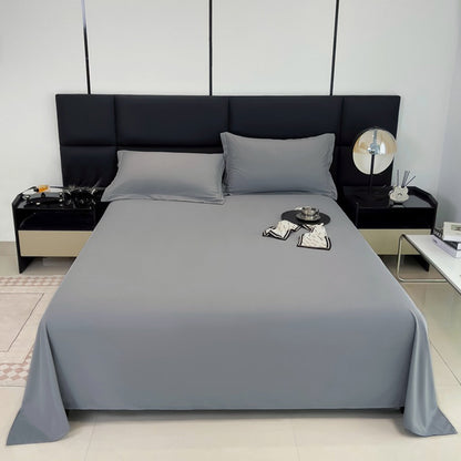 Waterproof Bed Flat Sheet ,Best Season Cotton Sheet-Long Staple Cotton Sheets Set, Soft Cotton Bed Sheets,Reusable Washable Mattress Protector Sheet, Furniture Cover for Bedding,Couch Gray