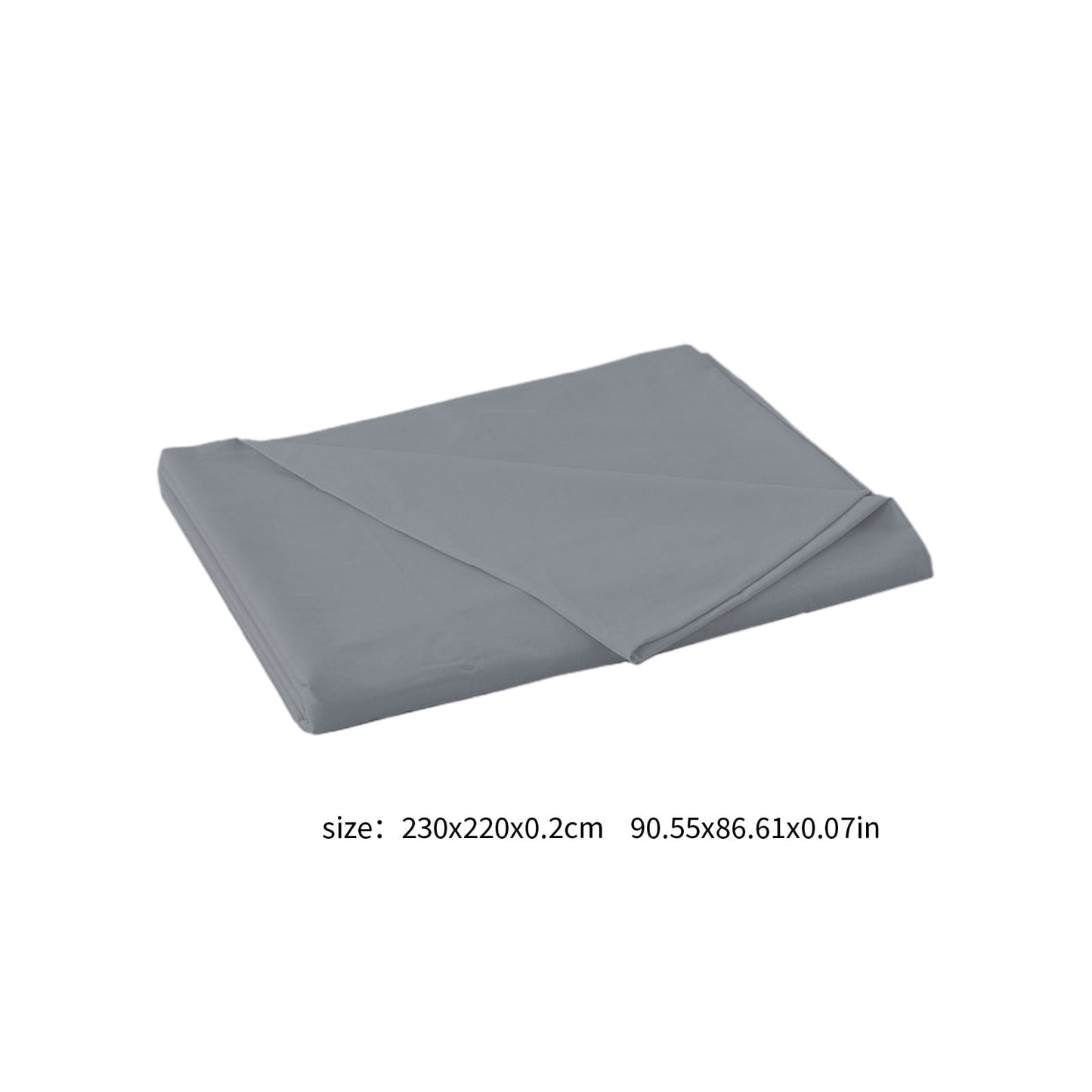 Waterproof Bed Flat Sheet ,Best Season Cotton Sheet-Long Staple Cotton Sheets Set, Soft Cotton Bed Sheets,Reusable Washable Mattress Protector Sheet, Furniture Cover for Bedding,Couch Gray