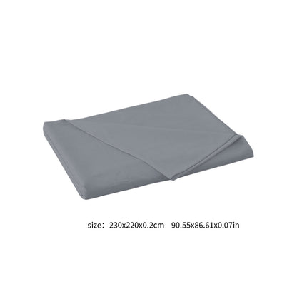 Waterproof Bed Flat Sheet ,Best Season Cotton Sheet-Long Staple Cotton Sheets Set, Soft Cotton Bed Sheets,Reusable Washable Mattress Protector Sheet, Furniture Cover for Bedding,Couch Gray