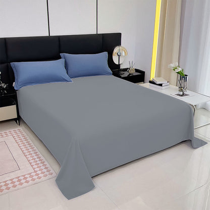 Waterproof Bed Flat Sheet ,Best Season Cotton Sheet-Long Staple Cotton Sheets Set, Soft Cotton Bed Sheets,Reusable Washable Mattress Protector Sheet, Furniture Cover for Bedding,Couch Gray