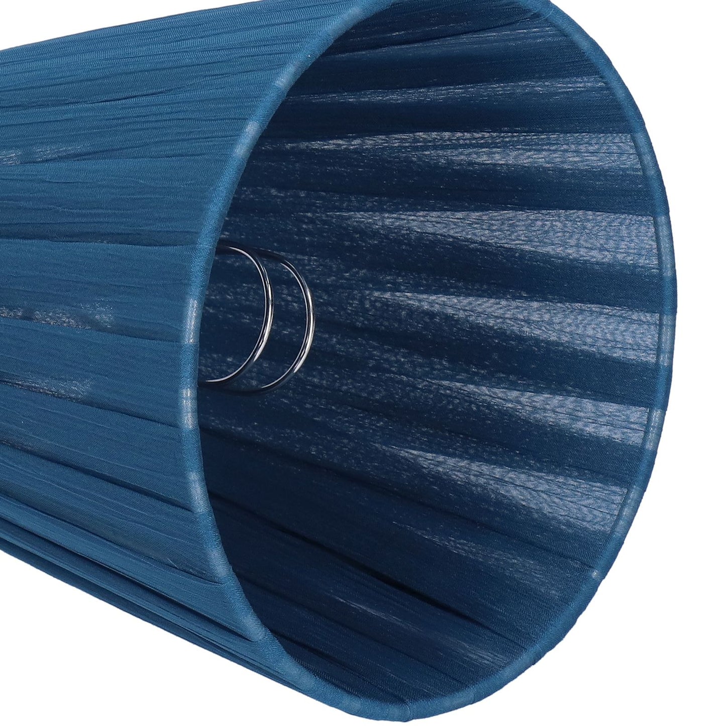 6PCS Modern Simple Lampshade Cloth Lampshade for Crystal Clip On Chandelier Wall Lamp Blue