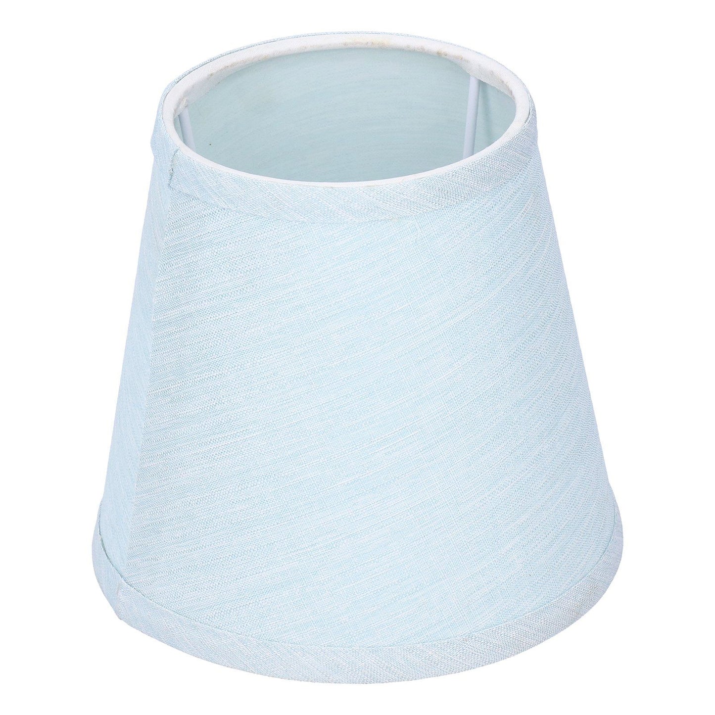 6pcs Sky Blue Cloth Lampshade Wall Lamp Cover Shades Modern Simple Decoration for E14 Screw Chandelier