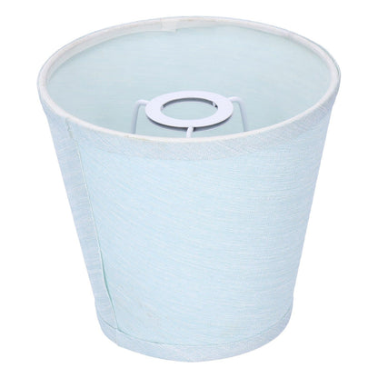 6pcs Sky Blue Cloth Lampshade Wall Lamp Cover Shades Modern Simple Decoration for E14 Screw Chandelier